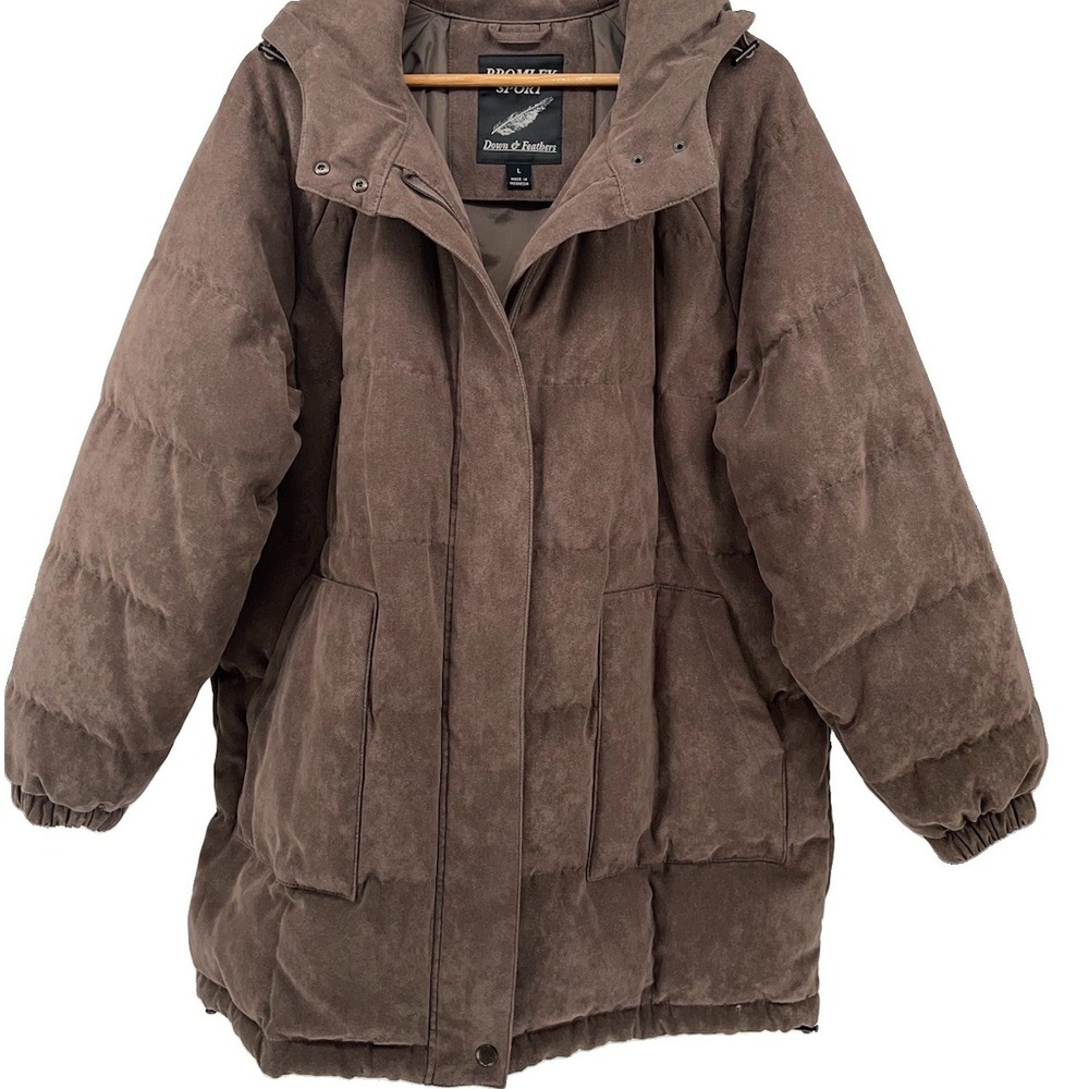 Bromley Sport Down & Feather Jacket Insulated Coat Men  Size Large(11-b56)